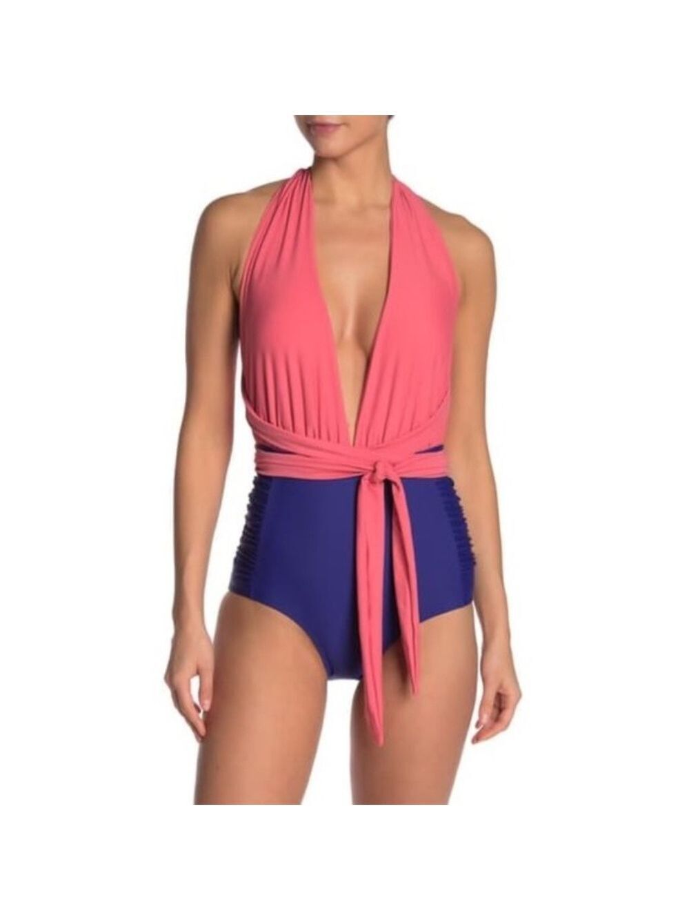 Nicole Miller New York Convertible One-Piece Swimsuit